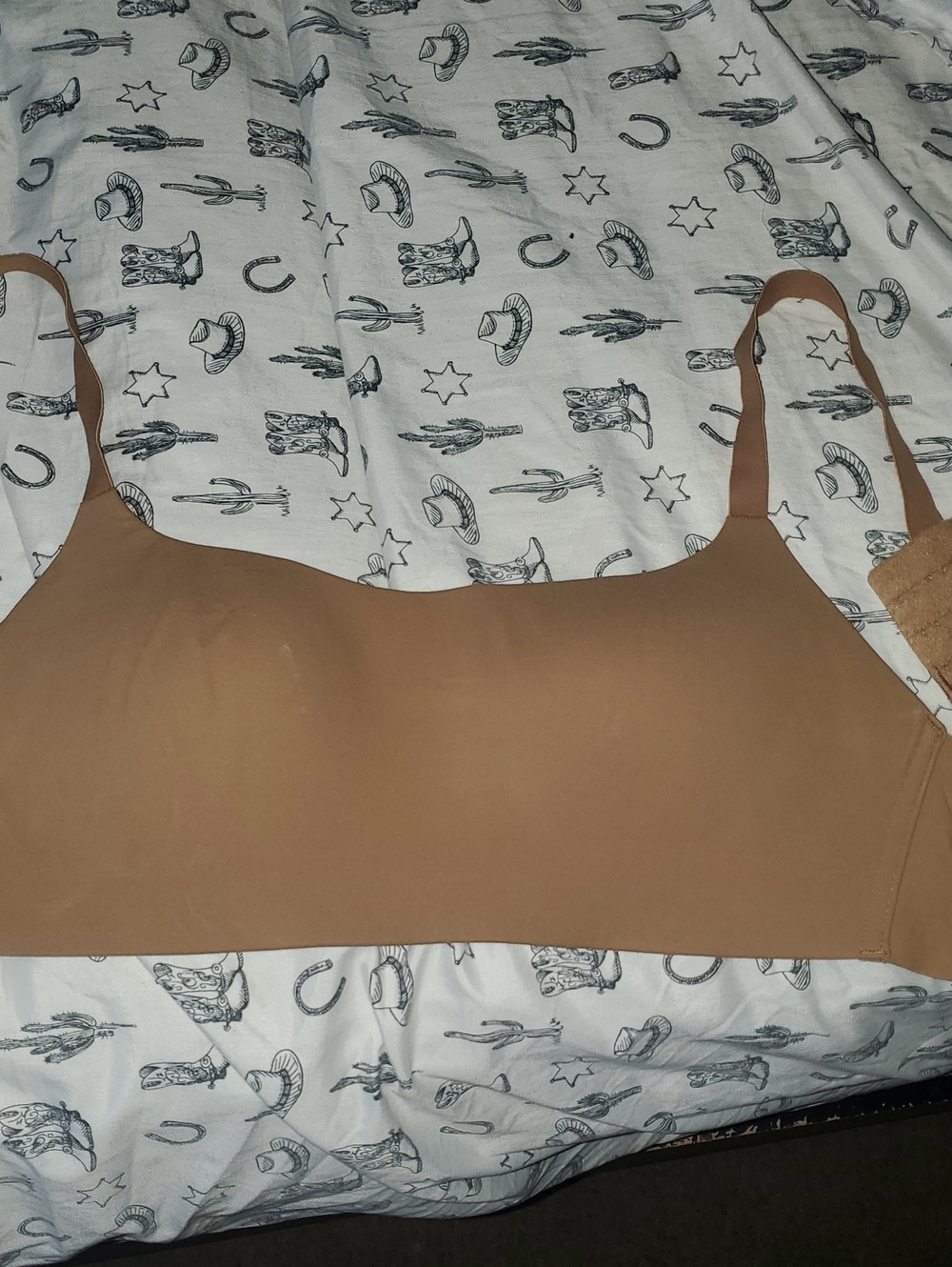 Auden Seamless Tan/Nude Camisole Bralette